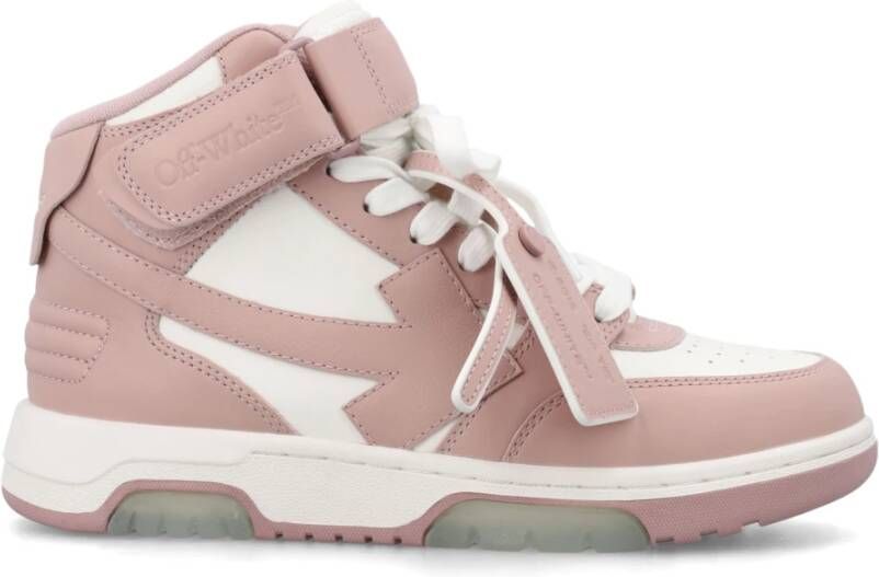 Off White Sneakers Roze Dames