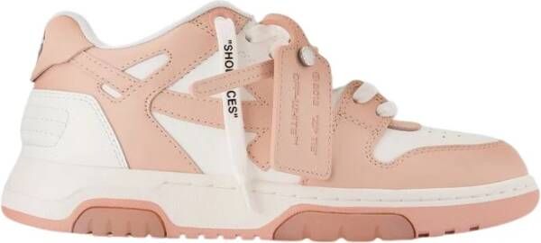 Off-White Sneakers Out Of Office Calf Leather in beige