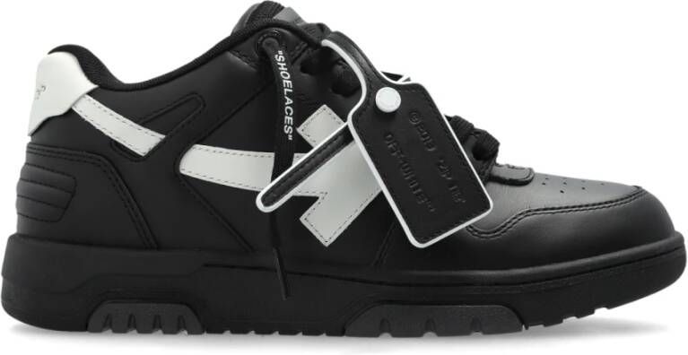 Off White Sneakers Uit Kantoor Black Dames