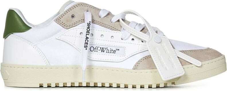 Off White Sneakers White Heren