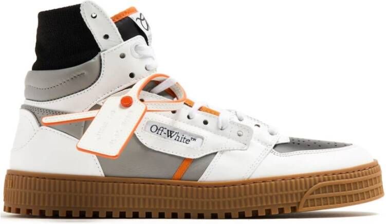 Off White Sneakers White Heren