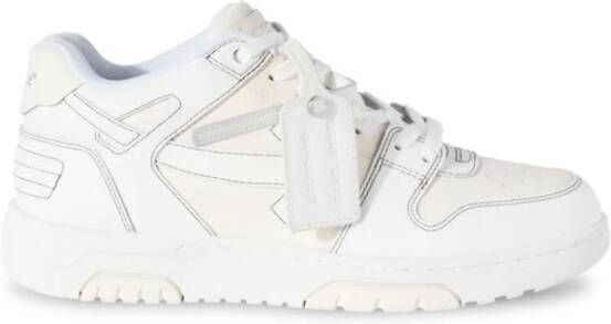 Off White Sneakers White Heren