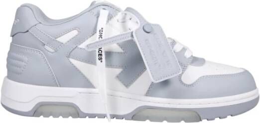 Off White Sneakers Wit Heren