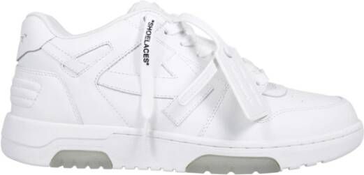 Off White Sneakers Wit Heren