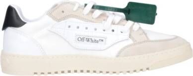 Off White Sneakers Wit Heren