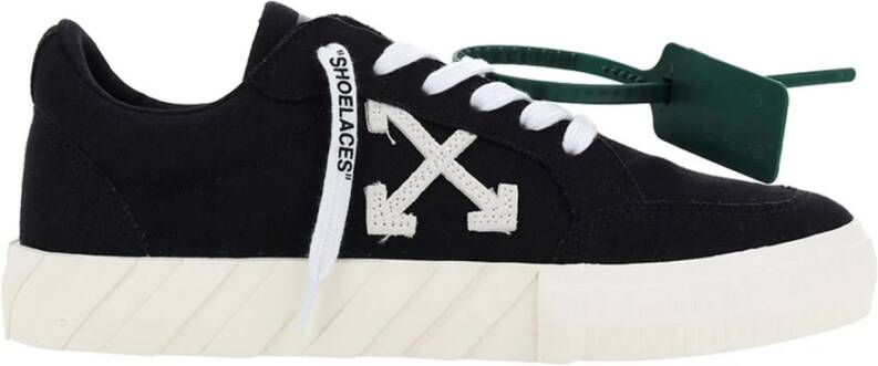 Off White Sneakers Zwart Dames