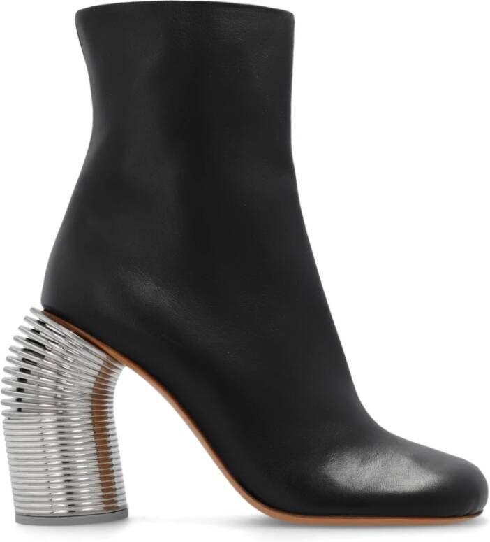 Off White Spring heeled ankle boots Zwart Dames