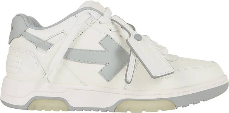 Off White Witte Sneakers met Pinaforemetal Breedte White Heren