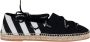 Off White Wit Zwart Canvas Sneakers Multicolor Dames - Thumbnail 1