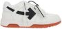 Off White Witte Leren Lage Sneakers met Pijl Patch White Dames - Thumbnail 28