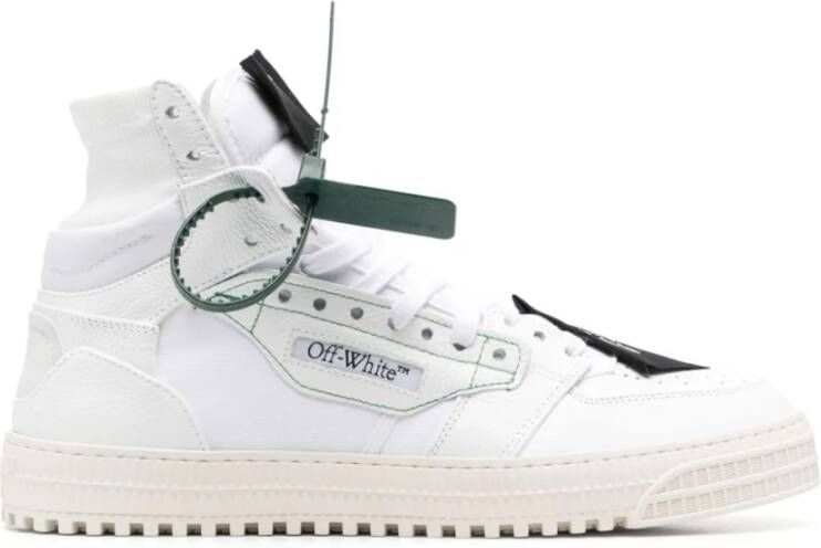 Off White 3.0 Hoge sneakers voor buiten de baan Wit Heren