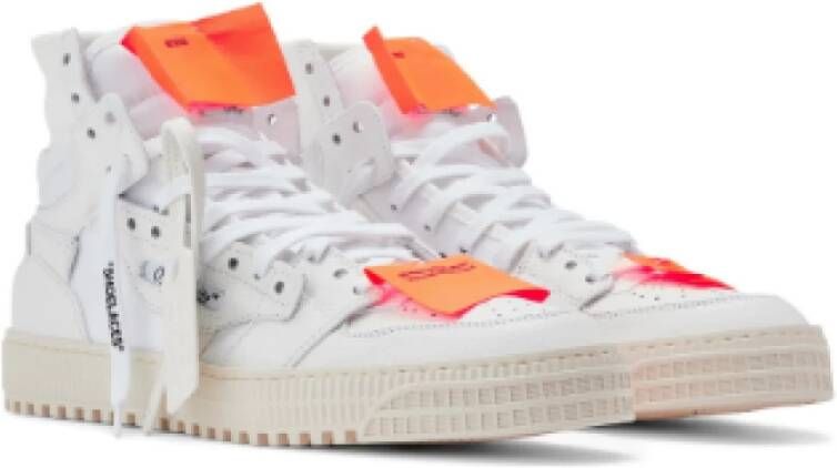 Off White Witte platte schoenen White Heren