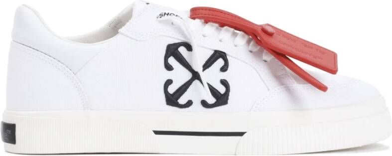 Off White Witte Sneakers Moderne Stijl White Heren