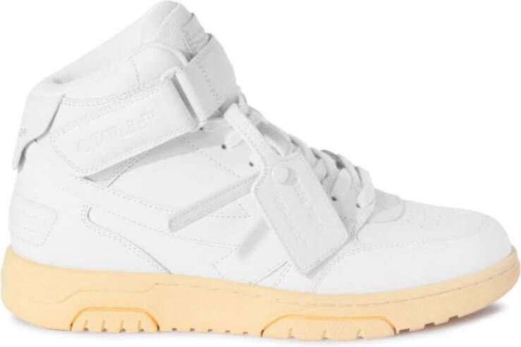 Off White Witte Sneakers White Heren