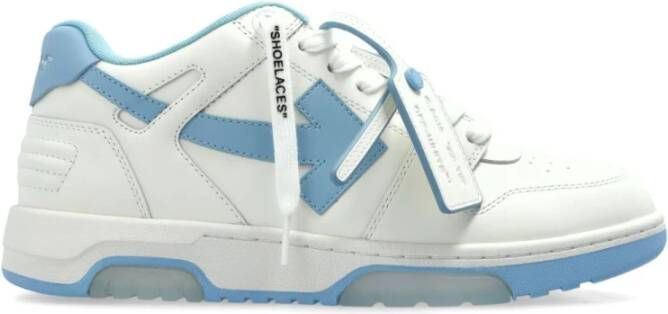 Off White Witte Veterschoenen met Rubberen Zool White Dames