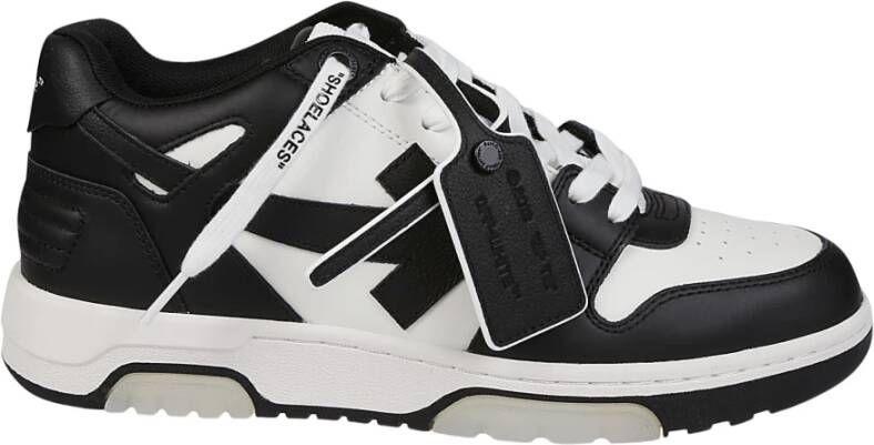 Off White Witte Zwarte Kantoor Sneakers Multicolor Heren