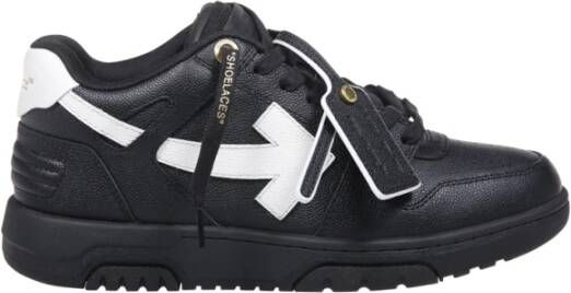 Off White Zwart Wit Mand Sneaker Black Heren