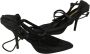 Off-White Chic Zwart Kalfsleren Pumps Met Opaque Hakken - Thumbnail 6