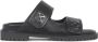 Off White Zwarte Metalen Pijl Sandalen Black Heren - Thumbnail 1