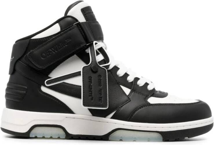 Off White Zwarte Pijl Sneakers Black Heren