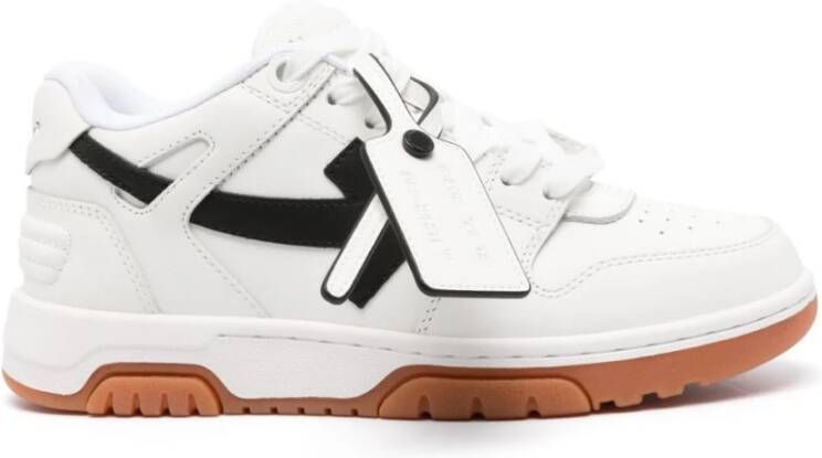 Off White Zwarte Sneakers voor Vrouwen White Dames