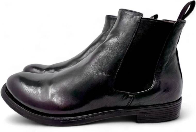 Officine Creative Chelsea Boot Rubberen Zool Gradiënt Zwart-Bruin Black Heren