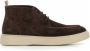 Officine Creative Donkerbruine Suède Chukka Laarzen Brown Heren - Thumbnail 1