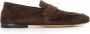 Officine Creative Donkerbruine Suède Loafers Brown Heren - Thumbnail 1