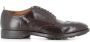 Officine Creative Ebony Leren Schoenen met Rubberen Zool Brown Heren - Thumbnail 1