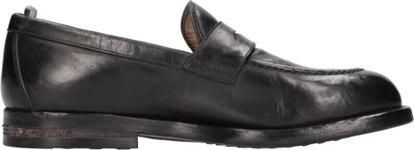 Officine Creative Platte schoenen Zwart Black Heren