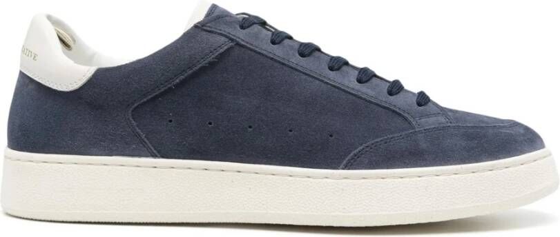 Officine Creative Suede Sneakers Made in Italy Blue Heren