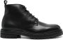 Officine Creative Veterschoenen van leer Black Heren - Thumbnail 1