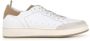 Officine Creative Witte en Beige Leren Sneakers White Heren - Thumbnail 1