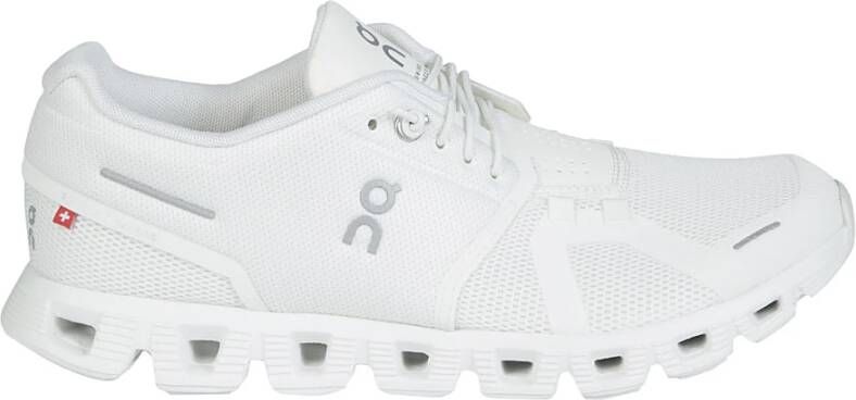 ON Running Cloud 5 Lichtgewicht Hardloopschoenen White Heren