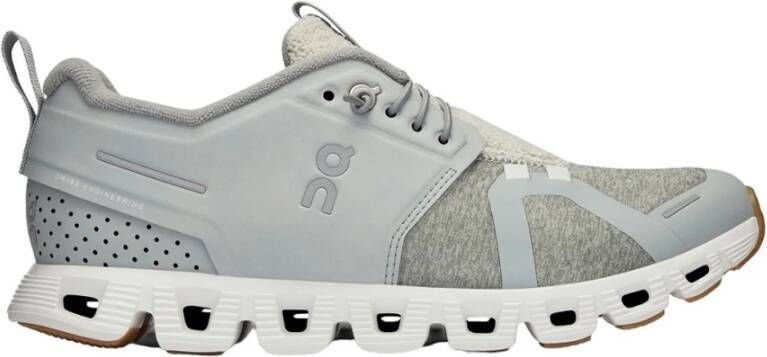 ON Running Cloud 5 Terry Sneakers Glacier Gray Dames