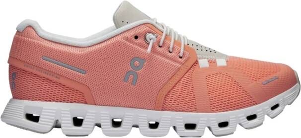 ON Running Cloud Sneakers met parelaccent White Dames