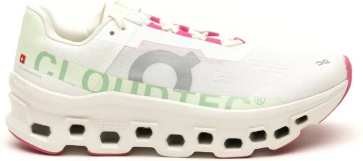 ON Running Cloudmonster Lichtgewicht Hardloopschoenen White Dames