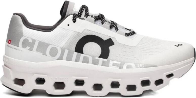 ON Running Witte Sneakers met Stoffen Materiaal en Rubberen Zool White Heren