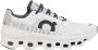 ON Running Witte Sneakers met Stoffen Materiaal en Rubberen Zool White - Thumbnail 35