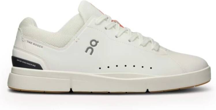 ON Running Retro Tennis Style Sneakers Wit White Heren