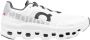 ON Running Witte Sneakers met Stoffen Materiaal en Rubberen Zool White - Thumbnail 48