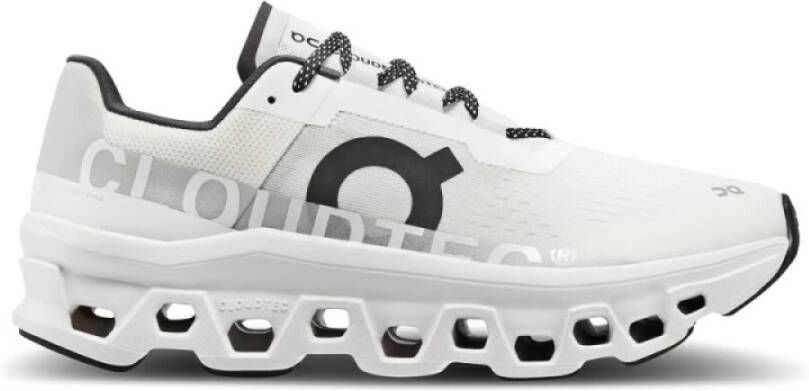 ON Running Witte Sneakers met Stoffen Materiaal en Rubberen Zool White Heren