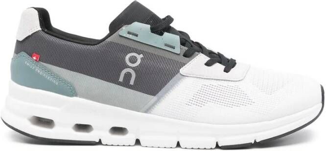 ON Running Witte Multikleur Mesh Sneaker met Reflecterende Details Multicolor Heren