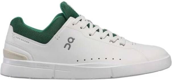 ON Running Witte sneakers met beige en groene details White Heren