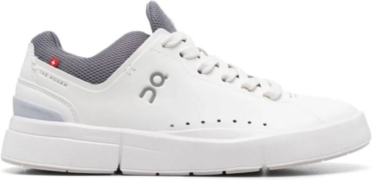 ON Running Witte Sneakers met Mesh Inzetstukken White Dames