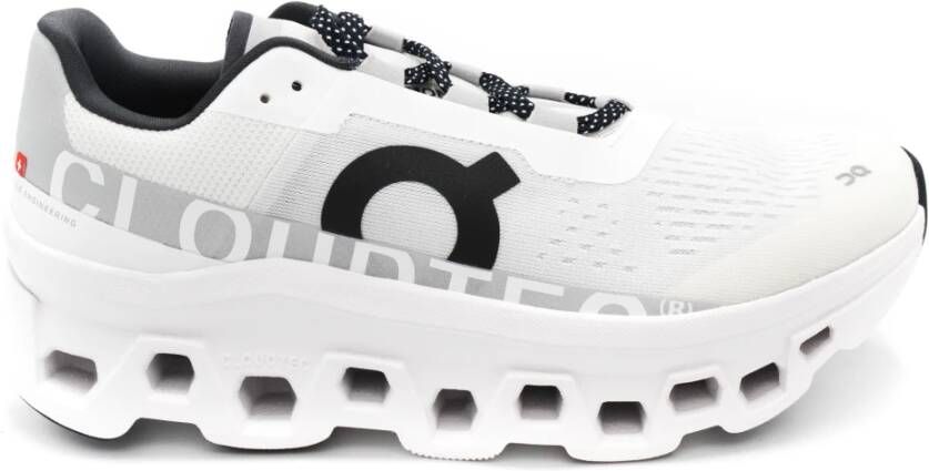 ON Running Witte Sneakers met Stoffen Materiaal en Rubberen Zool White Heren