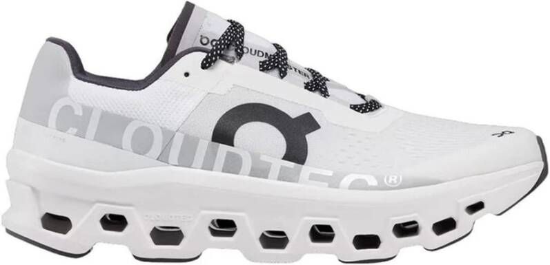 ON Running Witte Sneakers met Stoffen Materiaal en Rubberen Zool White Heren