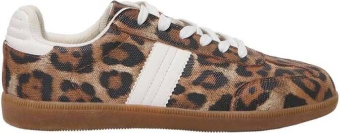 Only Amber PU Sneaker Brown Dames