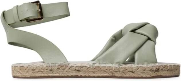 Only Stijlvolle Espadrille Schoen Green Dames