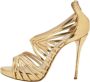 Oscar De La Renta Pre-owned Leather sandals Yellow Dames - Thumbnail 1